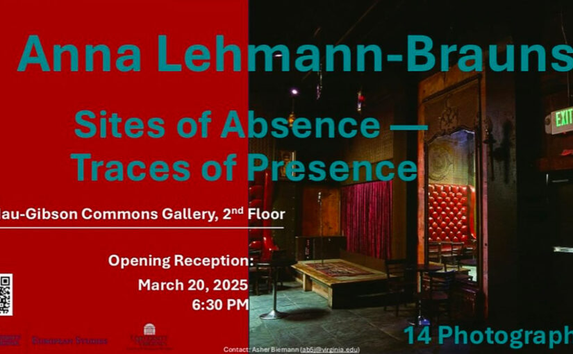 „Sites of Absence – Traces of Presence“